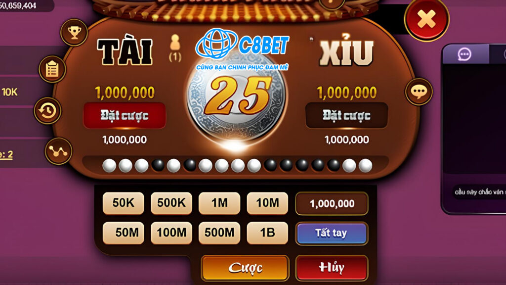 Chơi Tài Xỉu - Nhà Cái Uy Tín C8BET