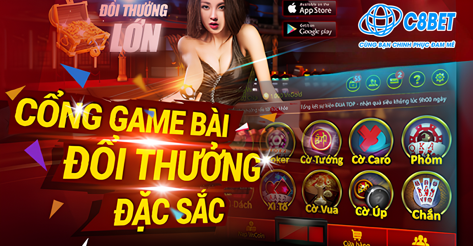 Cổng game bài đổi thưởng đặc sắc c8bet